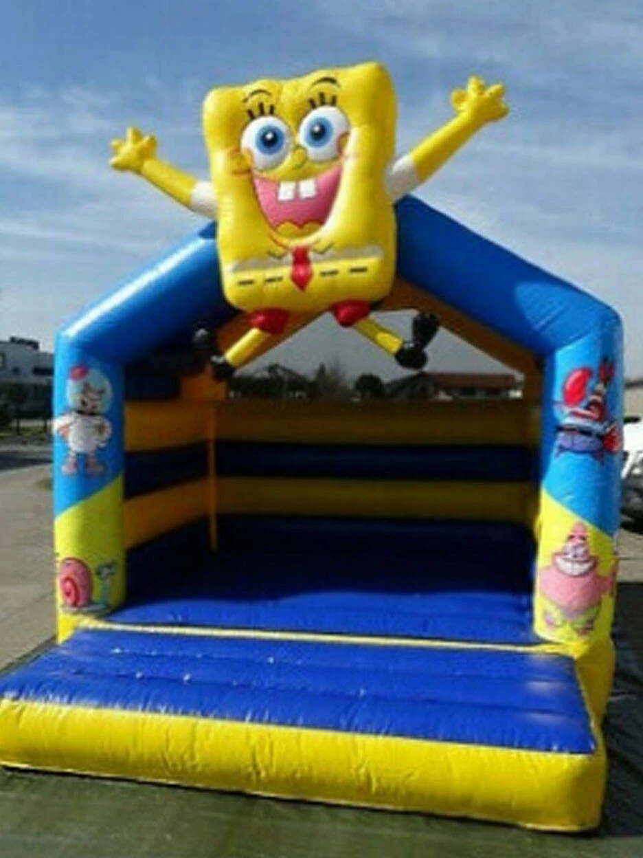 Hüpfburg Sponge Bob